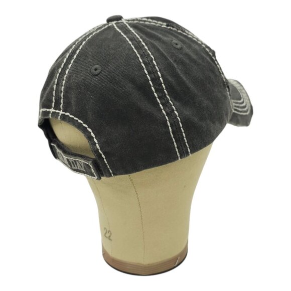 KBethos It's Game Day Y'all Distressed Patch Strapback Cap Trucker Baseball Hat - Picture 13 of 13